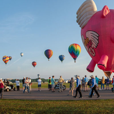 Hot Air Balloon Panorama – Nikon D500 & Tamron 18-400